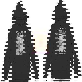 Meme Cat Certified Freak Eat Cement Cursed Cat Hoodie - Thegiftio