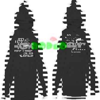 Merry Rodeo Christmas Unisex Hoodie - Monsterry