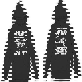 Mom Of Both Baseball Gymnastics Mom Unisex Hoodie - Monsterry