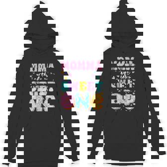 Momma Of The Sweet One 1St Birthday Donut Bday Party Hoodie - Monsterry