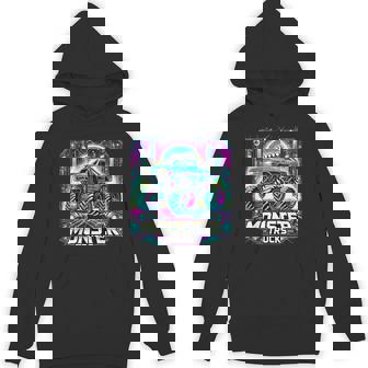 Monster Trucks Retro Hoodie - Monsterry