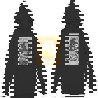 Moo Deng Hippo Eat Ramen Japanese Kawaii Anime Hoodie - Seseable