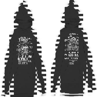Motor Boat Captain Boating Humor For Lake Lovers Hoodie - Thegiftio UK