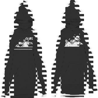 Mountain Bike MTB Bicycle Love Bike Hate Bike Unisex Hoodie - Monsterry