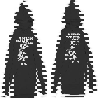 Murder Yoga Brazilian Jiu Jitsu Or Judo Distressed Tank Top Unisex Hoodie - Monsterry