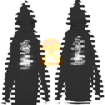 Mushroom Cloud Nuclear Explosion Unisex Hoodie - Monsterry