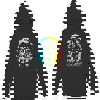 Music Is My Love Language Cute Heart Tie Dye Music Lover Unisex Hoodie - Monsterry