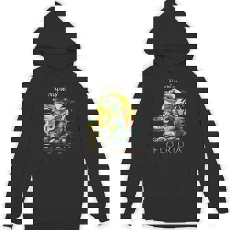 Naples Florida Vacation Cute Alligator Sunset Souvenir Hoodie - Seseable
