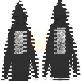 Narcissus Flowers On Ink Art Background Tank Top Unisex Hoodie - Monsterry