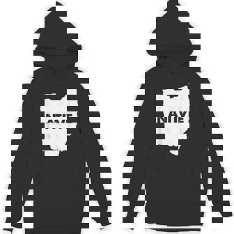 Native Ohio State Pride Outline Unisex Hoodie - Monsterry
