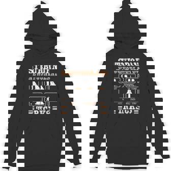 Newfie Owner STUBBORN NEWFOUNDLAND TRICKS Newfoundlands Unisex Hoodie - Monsterry