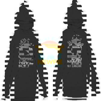 Newfoundland Dog Newfie Owner Retro Vintage Unisex Hoodie - Monsterry