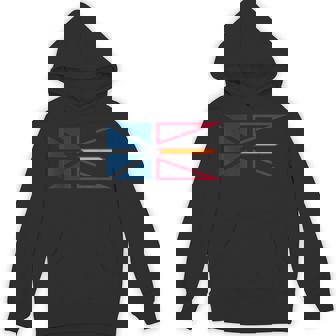 NEWFOUNDLAND LABRADOR FLAG PROVINCE CANADA Unisex Hoodie - Monsterry