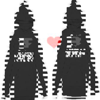 Newton I Love Newton Unisex Hoodie - Monsterry