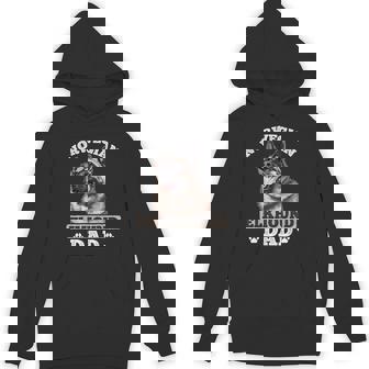 Norwegian Elkhound Dog Breed Norwegian Elkhound Dad Hoodie - Thegiftio