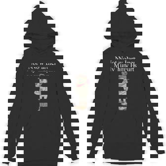 Not Now Partner My Tummy Hurts Hoodie | Mazezy