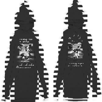 Not My Trash Not My Dumpster Raccoon Hoodie - Monsterry