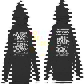 Nothing Beats Reading Book Librarian Across America Kids Unisex Hoodie - Monsterry