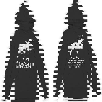 Nova Scotia Canada Vintage Pride Souvenir Moose Nature Hoodie - Thegiftio UK