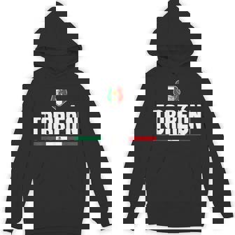 Novelty Torreon Mexico Traveling Flag Mexican Vacations Gag Unisex Hoodie - Monsterry