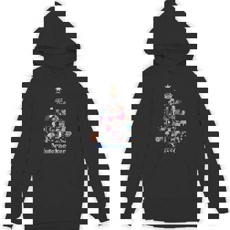 Nutcracker Squad Ballet Dance Christmas Tree Xmas Lights Unisex Hoodie - Monsterry