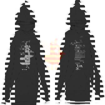 Oh Canada Canada And Usa Map Annex America’S 51St State Hoodie | Mazezy