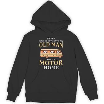 Old Man With A Motorhome Rv Hoodie - Monsterry