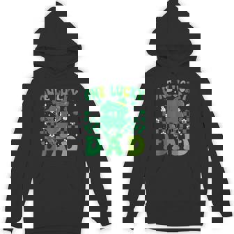 One Lucky Dad Father Irish Clovers St Patrick's Day Hoodie - Monsterry