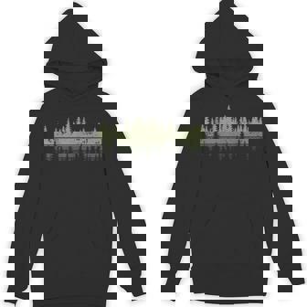 Outdoors Nature Forest Retro Hoodie - Seseable