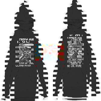 The Outlaw And The Hillbilly Cleaning Up America One Liberal Unisex Hoodie - Monsterry