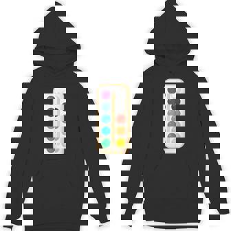 Paint Palette ArtSet Halloween Costume For Teachers Students Unisex Hoodie - Monsterry