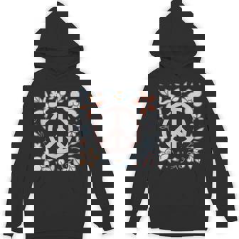 Peace Sign Love Happy Vibes Freedom Love Unisex Hoodie - Monsterry