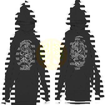 Peace Sign Tree Lover Nature Hippie Unisex Hoodie - Monsterry