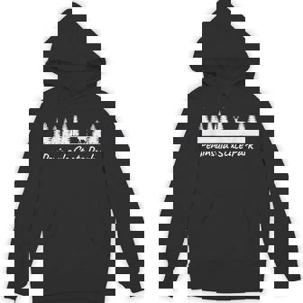 Peninsula State Park Camping Deer Forest Hiking Wilderness Unisex Hoodie - Monsterry