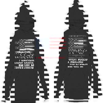 We The People Are Not Descended From Fearful Men Patriotic Tank Top Unisex Hoodie - Monsterry