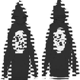 Percentage Sign Symbol Unisex Hoodie - Monsterry