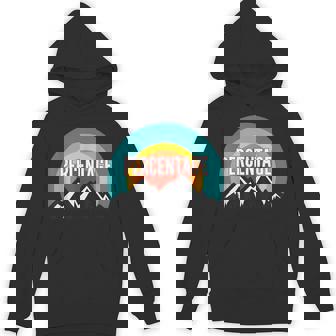 Percentage Vintage Retro Sunset Unisex Hoodie - Monsterry