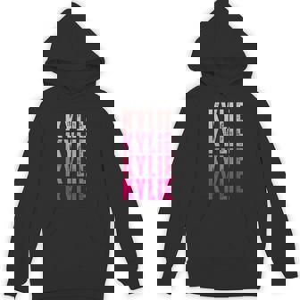 Personalized Name Kylie I Love Kylie Vintage Hoodie - Thegiftio