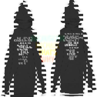 Personalized Name Shirt Because I'm Michael That's Why Unisex Hoodie - Monsterry