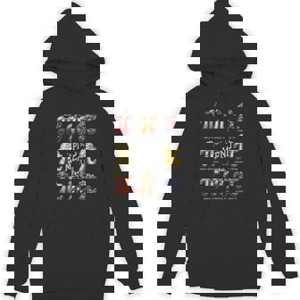 Pi Menu Pi Day 314 Fruit Pie Menu Teachers Math Lover Hoodie | Mazezy