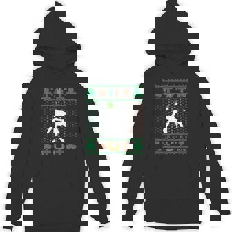 Ping Pong Player St Patrick's Day Ugly Holiday Table Tennis Unisex Hoodie - Monsterry