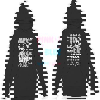 Pink Or Blue Grandpa Loves You Bunny Gender Reveal Party Hoodie - Monsterry