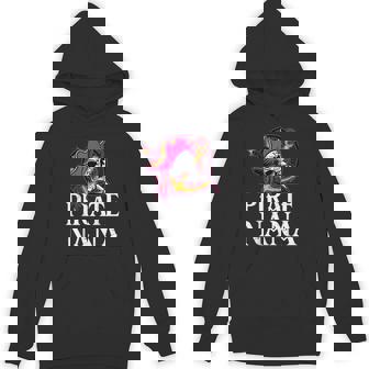 Pink Skull & Swords Happy Day To Me You Pirate Nana Grandma Unisex Hoodie - Monsterry