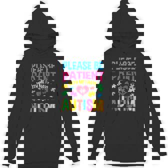 Please Be Patient With Me I Have Autism Vintage Unisex Hoodie - Monsterry
