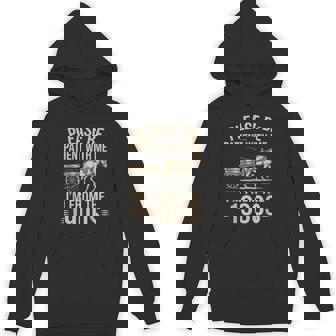 Please Be Patient With Me I'm From The 1900'S Trendy Vintage Hoodie - Thegiftio