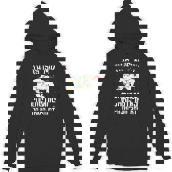 Polar Bear Christmas Pajama Santa Bear Lover Unisex Hoodie - Monsterry