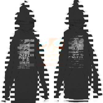 Pompeii Fun Run Display Vintage Retro Distressed Hoodie | Mazezy