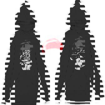 Poppy Claus Christmas Grandpa Hoodie - Seseable