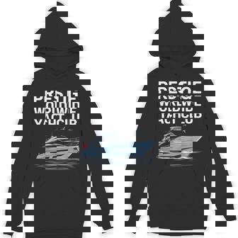 Prestige Worldwide Yacht Club Nautical Adventure Unisex Hoodie - Monsterry