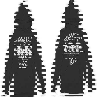 Promoted To Mama 2022 Pregnancy Announcement First New Mom Unisex Hoodie - Monsterry